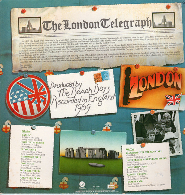 The Beach Boys - Beach Boys '69: The Beach Boys Live In London(LP, ...