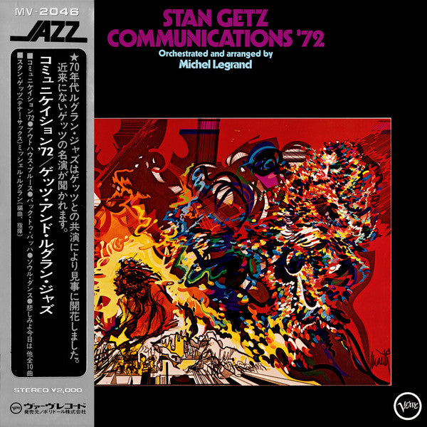 Stan Getz - Communications '72 (LP, Album, Gat)