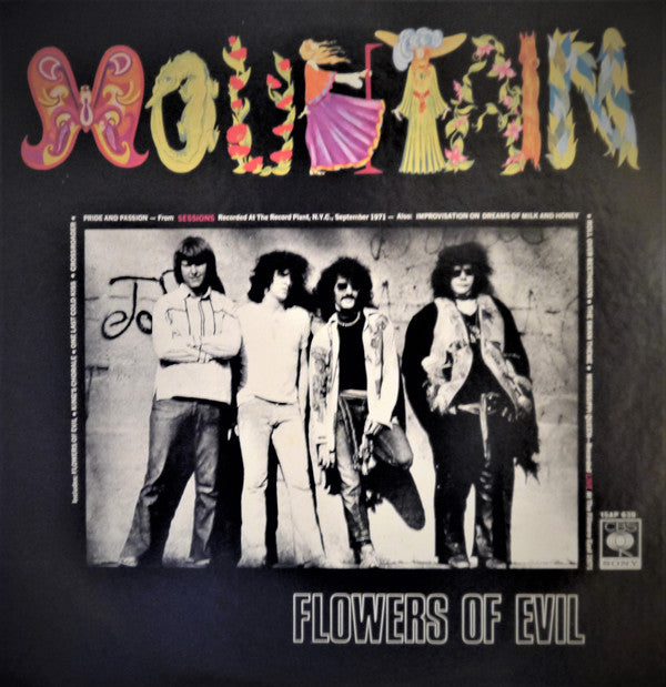 Mountain - Flowers Of Evil (LP, Album, RE)