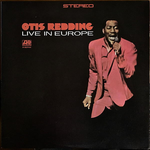 Otis Redding - Otis Redding Live In Europe (LP, Album, RE)