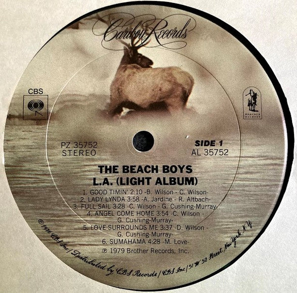 The Beach Boys - L.A. (Light Album) (LP, Album, RE, Pit)