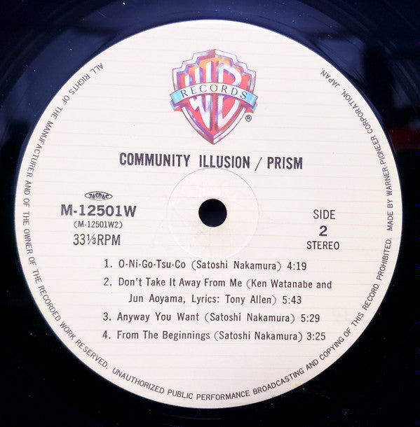 Prism (9) - Community Illusion (LP, Album)