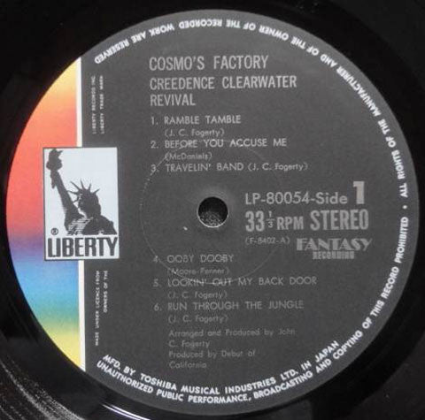 Creedence Clearwater Revival - Cosmo's Factory (LP, Album, Gat)