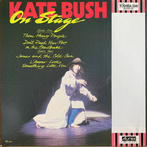 Kate Bush - On Stage (12"", EP, Promo)