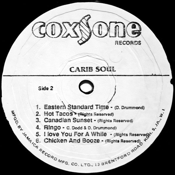 The Soul Bros.* - Carib Soul (LP, Album, RE)