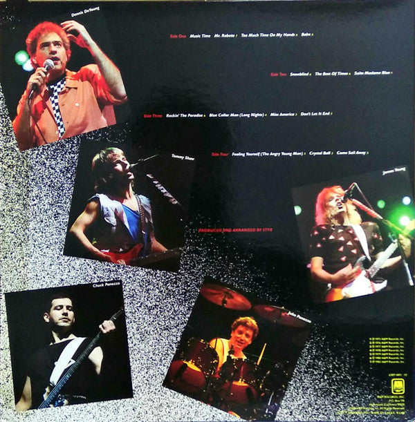 Styx - Caught In The Act Live (2xLP, Album)