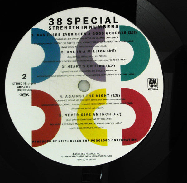 38 Special (2) - Strength In Numbers (LP, Album)