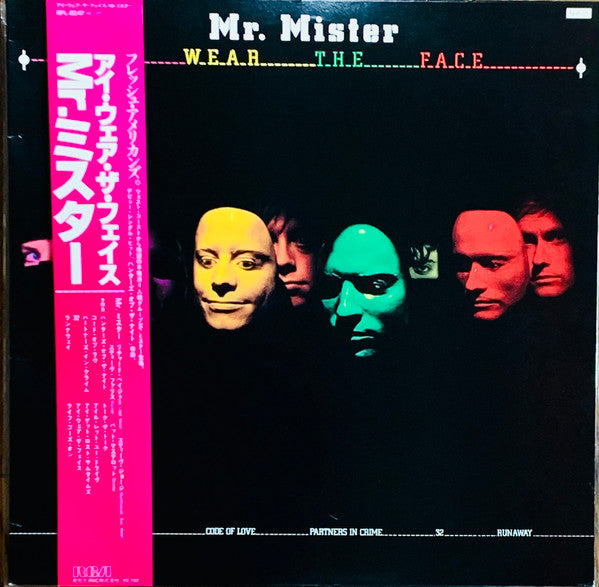 Mr. Mister - I Wear The Face (LP, Album)