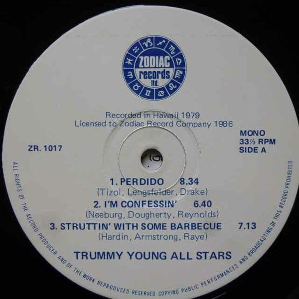 Trummy Young All Stars - Struttin' With Some Barbecue (LP, Mono)