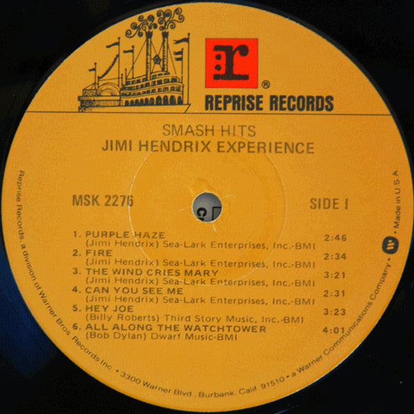 Jimi Hendrix Experience* - Smash Hits (LP, Comp, RE, Win)