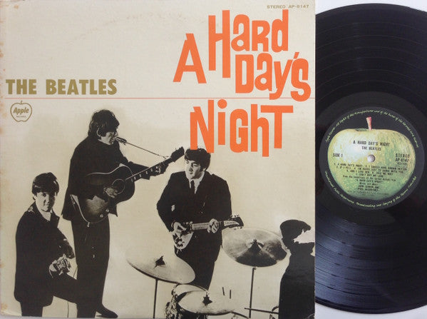 The Beatles - A Hard Day's Night (LP, Album, RE)