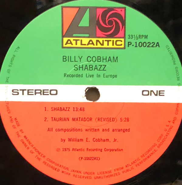 Billy Cobham - Shabazz (LP, Album)