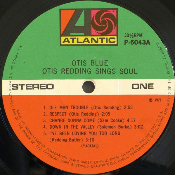 Otis Redding - Otis Blue / Otis Redding Sings Soul (LP, Album, RE)