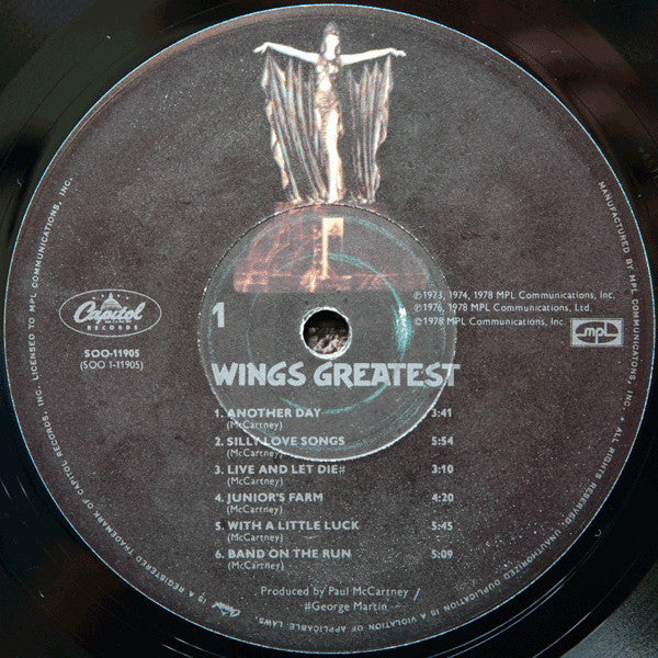 Wings (2) - Wings Greatest (LP, Comp, Los)