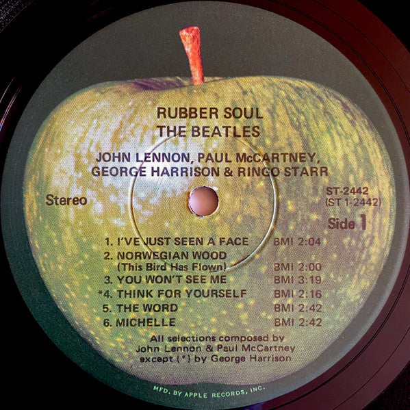 The Beatles - Rubber Soul (LP, Album, RE)