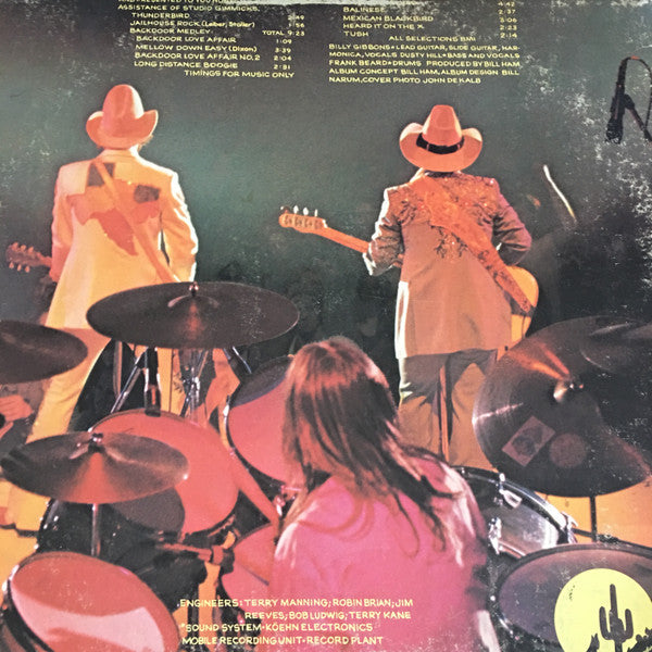 ZZ Top - Fandango! (LP, Album, Wad)