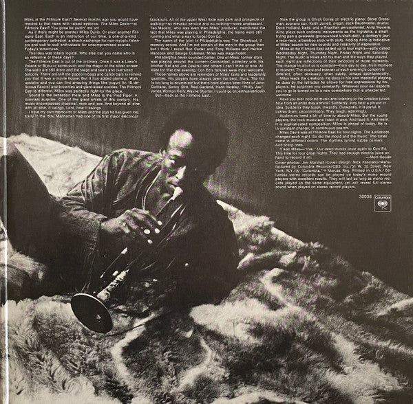Miles Davis - Miles Davis At Fillmore (2xLP, Album, RE, RP, Gat)