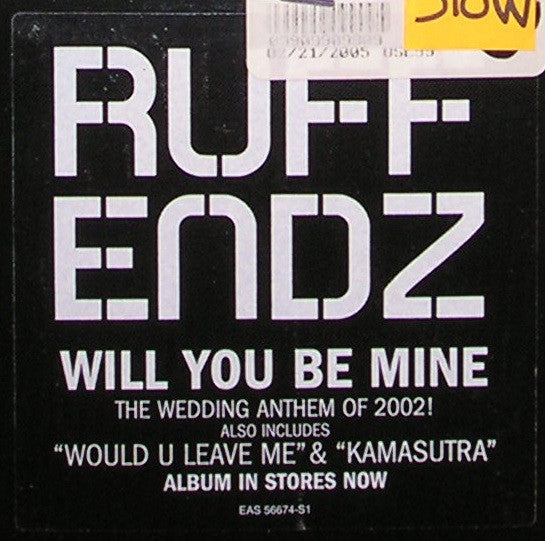 Ruff Endz - Will You Be Mine (12"", Promo)