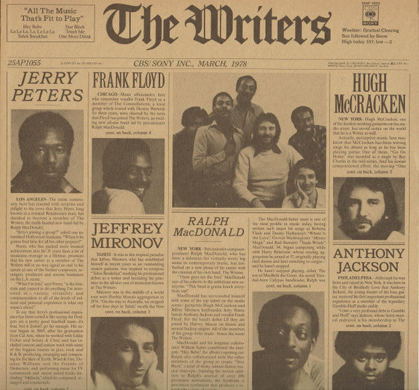 The Writers (2) - The Writers (LP, Album)