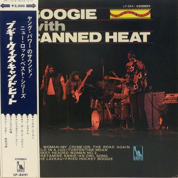 Canned Heat - Boogie With Canned Heat (LP, Album, Red)