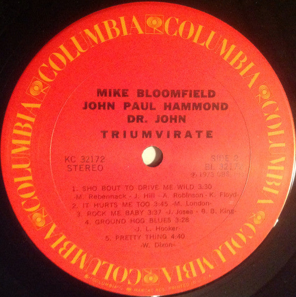 Bloomfield* / Hammond* / Dr. John - Triumvirate (LP, Album, San)