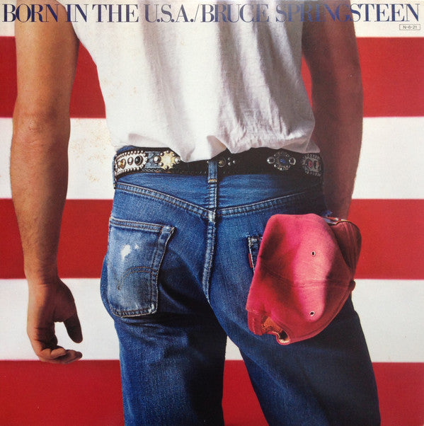 Bruce Springsteen = ブルース・スプリングスティーン* - Born In The U.S.A. (LP, Album)