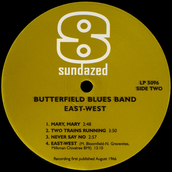 The Paul Butterfield Blues Band - East-West (LP, Album, RE, Geo)