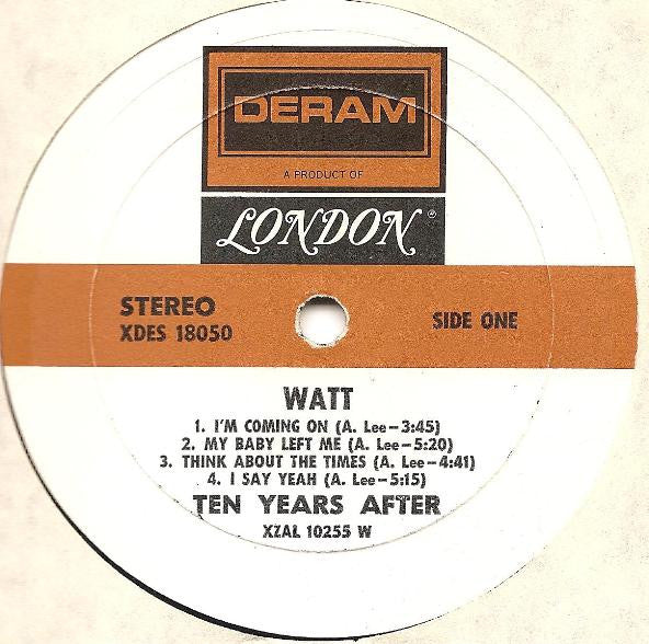 Ten Years After - Watt (LP, Album, W -)