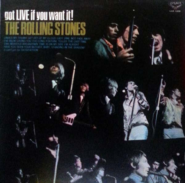 The Rolling Stones - Got Live If You Want It! (LP, Album, RE)