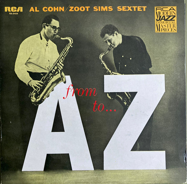 Al Cohn-Zoot Sims Sextet - From A To Z (LP, Album, Mono, RE)
