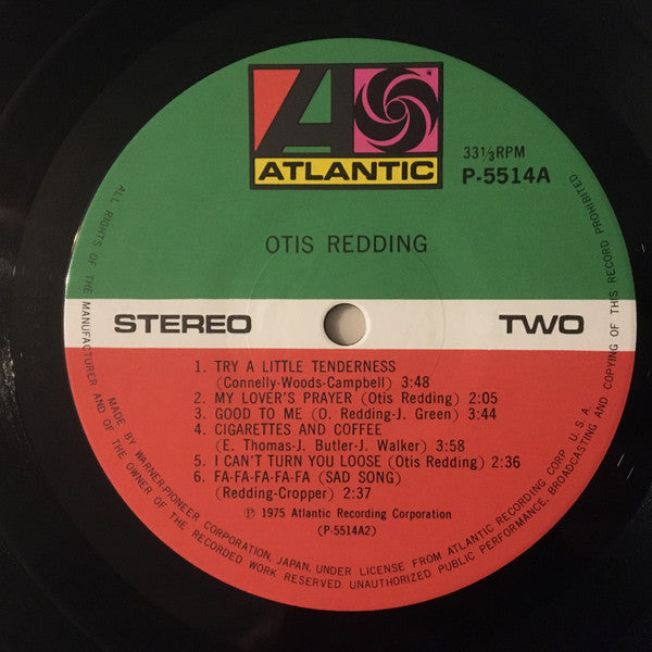 Otis Redding - Otis Redding (2xLP, Album, Comp, Gat)