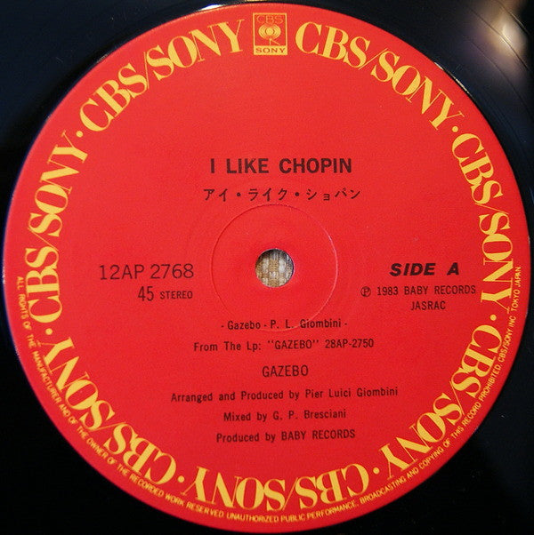 Gazebo - I Like Chopin (12"")