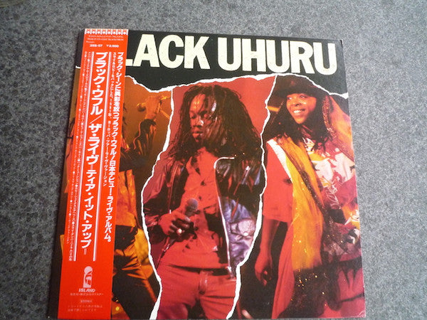 Black Uhuru - Tear It Up - Live (LP, Album)