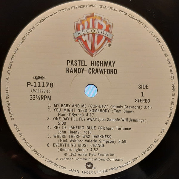 Randy Crawford - Pastel Highway (LP, Comp)