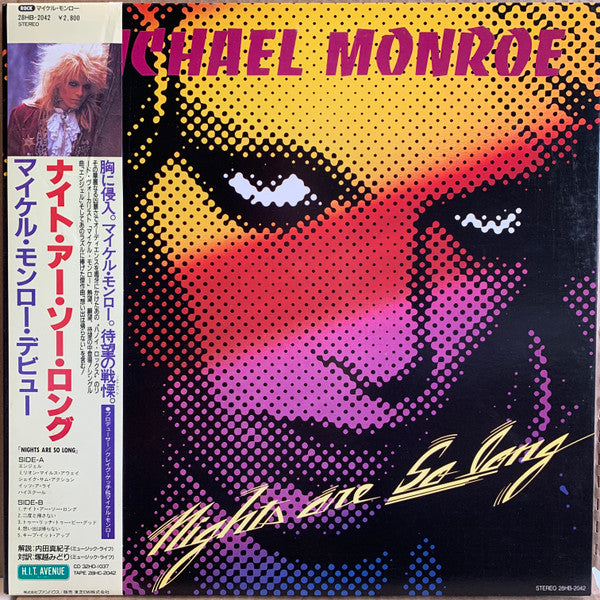 Michael Monroe - Nights Are So Long (LP, Album, Gat)