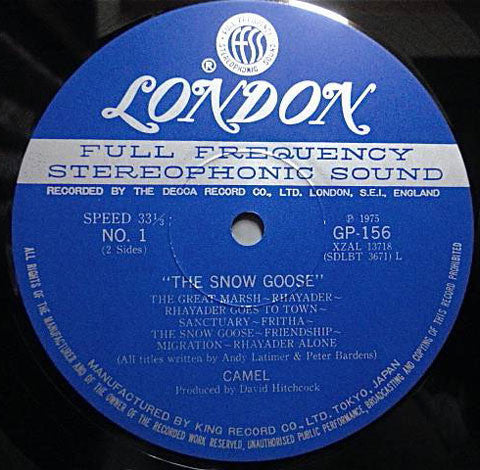 Camel - The Snow Goose (LP, Album, RE)