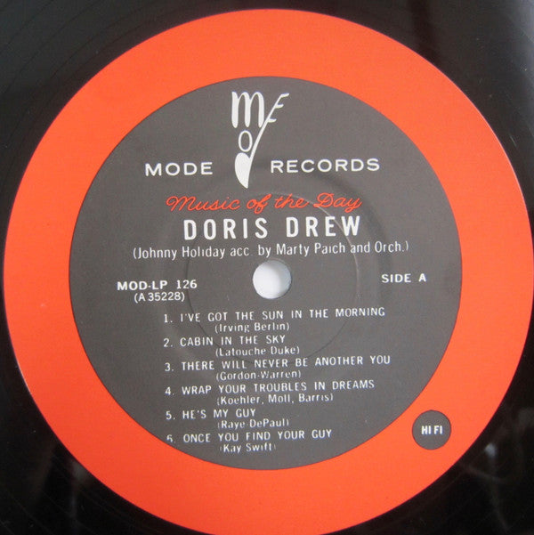 Doris Drew - Delightful Doris Drew (LP, Album, Mono, RE)