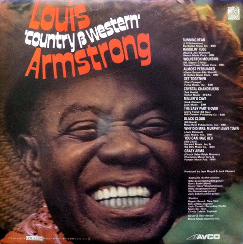 Louis Armstrong - Louis 'Country & Western' Armstrong(LP, Album, Qu...