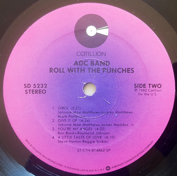 ADC Band - Roll With The Punches (LP, Album)