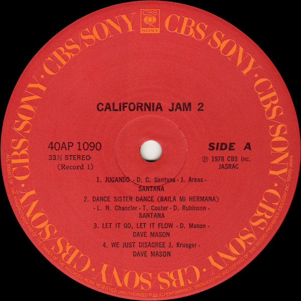 Various - California Jam 2 (2xLP)