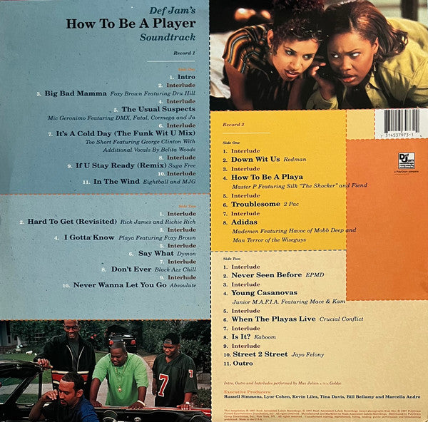 Various - Def Jam's How To Be A Player Soundtrack (2xLP, Comp)