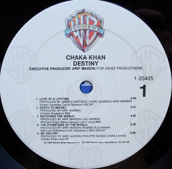 Chaka Khan - Destiny (LP, Album, SRC)