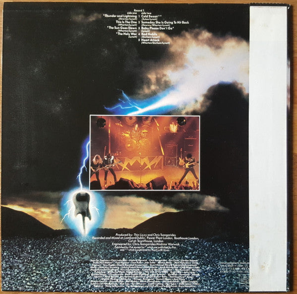 Thin Lizzy - Thunder And Lightning (LP, Album)