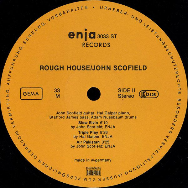 John Scofield Quartet - Rough House (LP, Album)