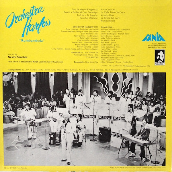 Orchestra Harlow - Rumbambola (LP, Album)