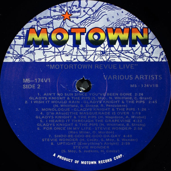 Various - Motortown Revue Live (LP, RE)