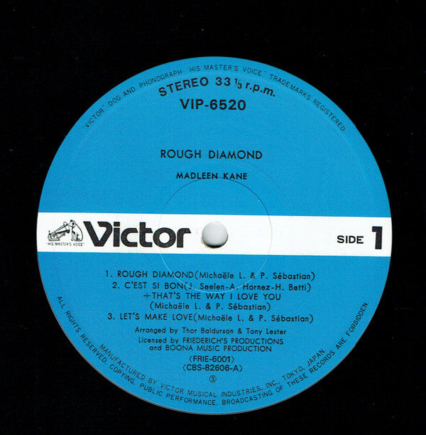 Madleen Kane - Rough Diamond (LP, Album, Gat)