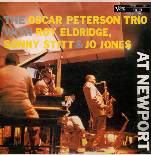 The Oscar Peterson Trio - At Newport(LP, Album, Mono, RE)