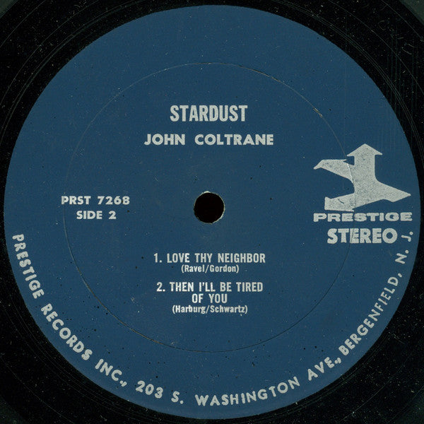 John Coltrane - Stardust (LP, Album, RP)