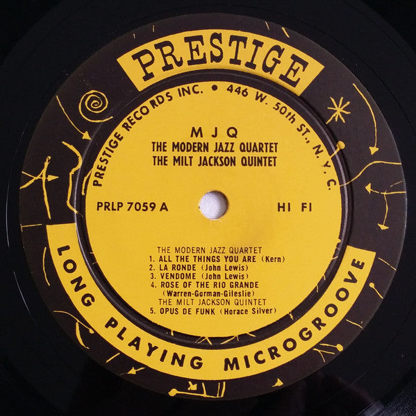 The Modern Jazz Quartet - M J Q(LP, Comp, Mono, RM, Dee)